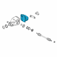 OEM 2006 BMW 330i Transmission Cover Diagram - 33-11-7-518-404