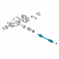 OEM 2015 BMW X1 Transmission Rear Right Diagram - 33-20-7-605-486