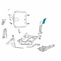 OEM 2008 Dodge Ram 2500 Panel-C Pillar Diagram - 5JS78BD1AD