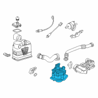 OEM Chevrolet Cruze Limited Pump Asm-Secondary Air Injection (W/ Bracket) Diagram - 55568068