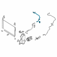 OEM 2019 Infiniti Q60 Pipe-Front Cooler, Low Diagram - 92450-4GB0B