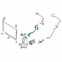 OEM 2014 Infiniti Q50 Hose-Flexible, Low Diagram - 92480-4GA0B