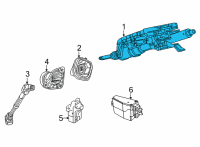 OEM 2021 Jeep Grand Cherokee L Steering Diagram - 68407892AD