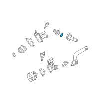 OEM Nissan Rogue Seal-O Ring Diagram - 21049-ED00A