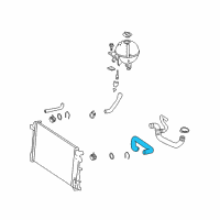 OEM 2007 Dodge Sprinter 2500 Hose-Radiator Diagram - 68013639AA