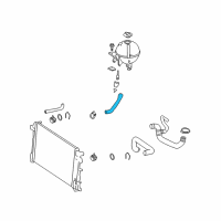 OEM 2008 Dodge Sprinter 3500 Hose-COOLANT Diagram - 68004902AA