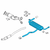 OEM 2018 BMW X2 Rear Exhaust Flap Muffler Diagram - 18-30-8-685-829