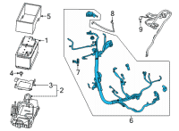 OEM 2022 Ford F-150 CABLE ASY - BATTERY TO BATTERY Diagram - ML3Z-14300-CA