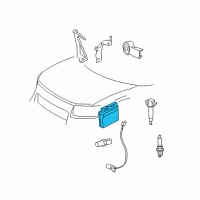 OEM 2014 Scion xB ECM Diagram - 89661-12T90