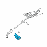 OEM 2018 Ford Explorer Boot Diagram - BB5Z-3C611-B