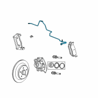 OEM Dodge Ram 1500 Line-Brake Diagram - 55366908AC