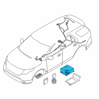 OEM Ford Relay Assembly Diagram - DG1Z-12B577-B