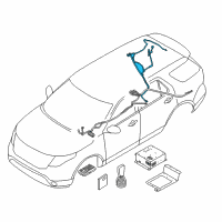 OEM 2017 Ford Police Interceptor Utility Relay Box Diagram - DB5Z-14A068-BA