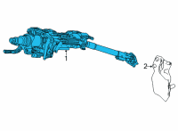 OEM 2022 Acura TLX COLUMN, STEERING Diagram - 53200-TGV-A04