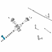 OEM GMC Sierra 1500 Classic Pitman Arm Diagram - 12479051