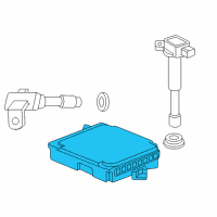 OEM 2006 Honda Accord Control Module, Engine (Rewritable) Diagram - 37820-RAD-A56