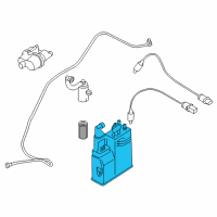 OEM 2014 BMW 740i Activated Charcoal Filter Diagram - 16-13-7-330-470