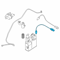 OEM 2012 BMW 740i Oxygen Sensor Diagram - 11-78-7-586-693