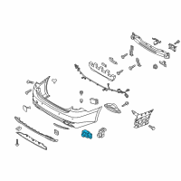 OEM 2016 Kia K900 Ultrasonic Sensor As Diagram - 957203T210MBN