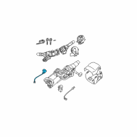 OEM 1996 Lexus LS400 Solenoid, Key Inter Lock Diagram - 85432-14040