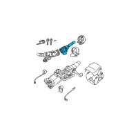 OEM Lexus Switch Assy, Windshield Wiper Diagram - 84652-48040