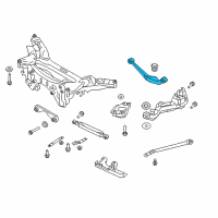 OEM 2018 Nissan Rogue Link Complete-Parallel, Rear Diagram - 55121-JD05B