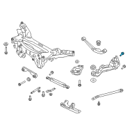 OEM Nissan Rogue Bolt Diagram - 54459-EN12B