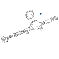 OEM 2000 Ford Ranger Rear Speed Sensor Diagram - F85Z-9E731-AB