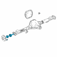 OEM 1997 Mercury Mountaineer Axle Shafts Diagram - 3L2Z-4234-AB