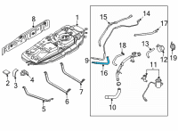 OEM Kia Hose Assembly-LEVELING Diagram - 31037R0500