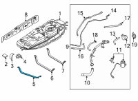 OEM Kia Carnival Band Assembly-Fuel Tank Diagram - 31210R0000