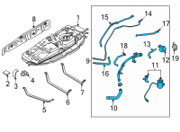 OEM 2022 Kia Carnival FILLER NECK ASSY-FUE Diagram - 31030R0550