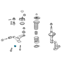 OEM 2020 Lexus RX350 Nut, FLANGE Diagram - 90178-A0094