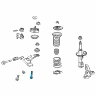 OEM 2014 Scion xB Lower Ball Joint Mount Bolt Diagram - 90105-A0250