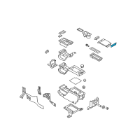 OEM Ford Hinge Diagram - 9L3Z-15044N19-A