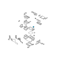 OEM 2014 Ford F-150 Cup Holder Diagram - 9L3Z-1513562-A