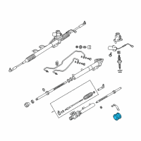 OEM 2003 Infiniti Q45 Insulator Diagram - 54445-60U00