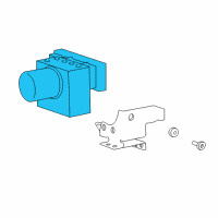 OEM Hyundai Abs Assembly Diagram - 58920-39A20
