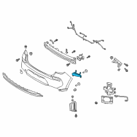 OEM 2018 Hyundai Elantra GT Reflector/Reflex Assembly-Rear Lh Diagram - 92405-G3000