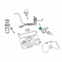 OEM 2004 Dodge Viper Cap-Fuel Filler Diagram - 5290145AE