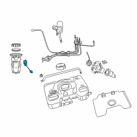 OEM Dodge Viper Fuel Level Unit Kit Diagram - 5086615AA