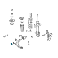 OEM Honda Stopper, FR. Arm (Lower) Diagram - 51394-SZA-A01