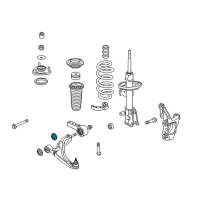 OEM 2011 Honda Pilot Stopper, FR. Arm (Lower) Diagram - 51394-STX-A02