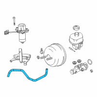 OEM 2020 Ram 1500 Classic Hose-Brake Booster Vacuum Diagram - 4581533AE