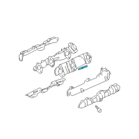 OEM 2001 Chevrolet Impala Manifold Stud Diagram - 11589154