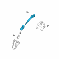 OEM 2004 Scion xB Intermed Shaft Diagram - 45220-52010