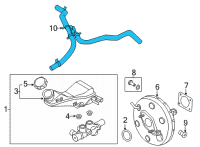 OEM Kia HOSE ASSY-INTENSIFIE Diagram - 59120R0000