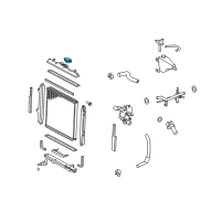 OEM 2019 Toyota 4Runner Cap Diagram - 16401-31830