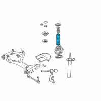 OEM 2006 BMW M5 Rubber Boot Diagram - 31-33-1-093-344