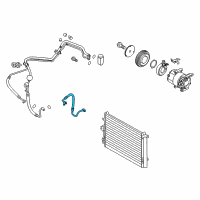 OEM Kia Soul Discharge Hose Diagram - 977622K000